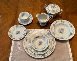 Noritake china - Violette pattern
