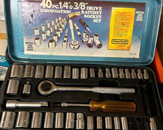 Supercraft drive racket socket set