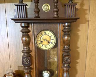 Antique wall clock