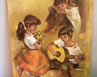 Vintage Ruffinao Summer Ballad Art Print