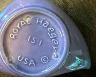Royal Haeger vintage ashtray