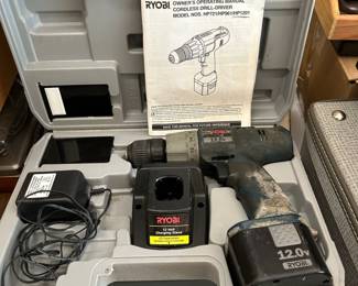 Ryobi 12.0v Cordless Drill Driver