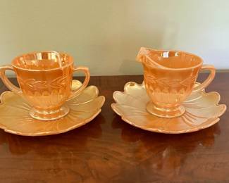 Fire King Peach Lusterware