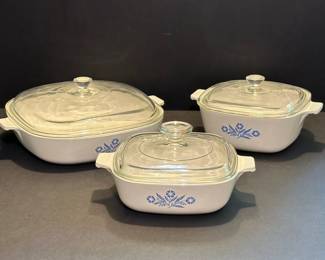 Corning Ware Blue Cornflower