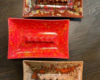 Vintage ashtrays