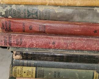 LOT OF VINTAGE SCHOOL BOOKS