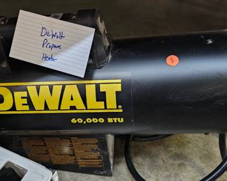 DEWALT PROPANE HEATER