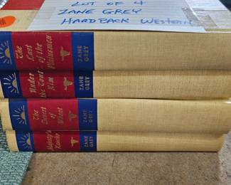 LOT OF ZANE GREY BOOKS
