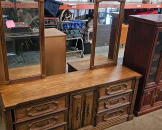 DRESSER WITH MIRROR