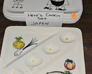 HERE'S COOKING PLATES JAPAN