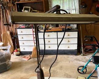 #110 Vtg. Work Lamp $50.00