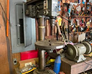 #122 Crafton Drill Press Model DP558 $200.00