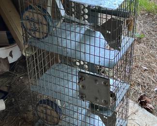 #156 Small Animal 3 Bay Trap $25.00