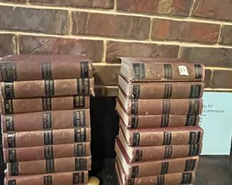 #86 Charles Dickinson Set of 18 Books (as is some wear) $80.00