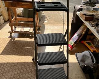 #139 Cosco 3 step Painters Ladder $30.00