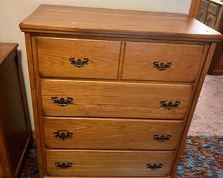 #28 Wood Chest of 4 Drawers - 33x17.5x40 $75.00