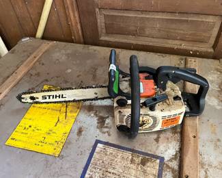 #130 Skil Chainsaw 15" $75.00