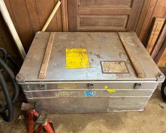 #131 Aluminum Storage Container w/side handles w/Front Close - 46x30x20 $75.00