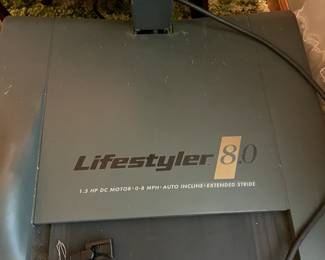 #36 Lifestyle 8.0 Treadmill (wheels on Front you move) $50.00