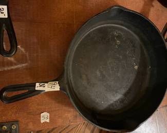 #94 Cast Iron Skillet 11"D $25.00