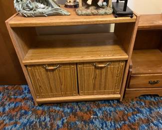 #32 Laminate Microwave Cart on Wheels - 28x16x28 $20.00