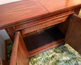 #50 Thomasville Buffet w/flip-out sides 2 doors & 1 drawer - 38-76x18x32 $175.00