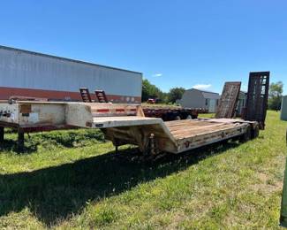 drop deck trailer