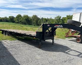flatbed trailer