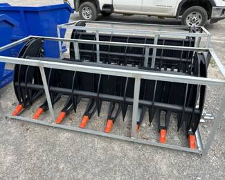 78 SKID STEER BRUSH GRAPPLE