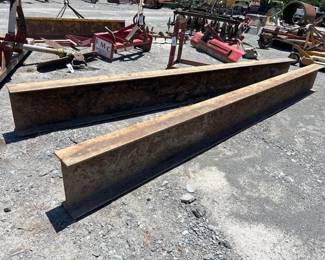TWO 16X14 METAL IBEAMS
