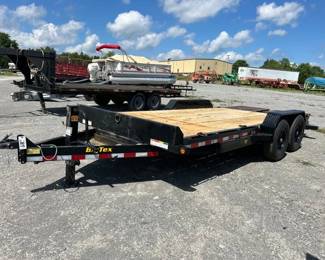 2021 BIG TEX 14ET 18 BUMPER PULL EQUIPMENT TRAILER