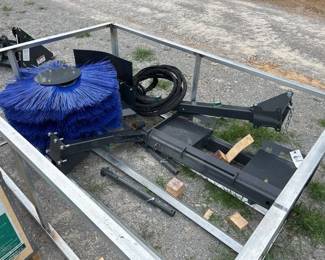 WOLVERINE SKID STEER OFFSET SWEEPER