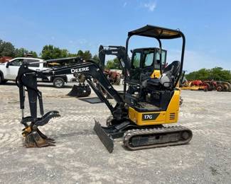 2022 JOHN DEERE 17G MINI EXCAVATOR