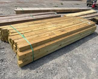 BUNDLE OF 4X4X10 POSTS