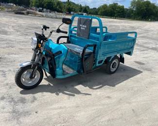 2024 VLRA 3 WHEEL ELECTRIC MOTORCYCLE WITH DUMP BED