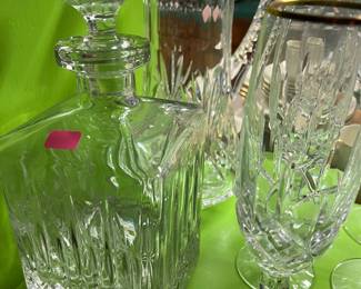 Gorham crystal decanter