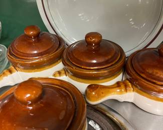 French onion soup bowls vintage
