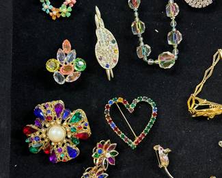 HUGE Costume Jewelry Collection! We've got Renoir Copper, Coro, Trifari, Matisse, Monet, Stephanie, Stephanie Covington, and fine art enamel jewelry that'll make you feel like royalty without spending a king's ransom.