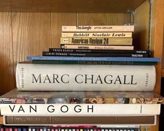 Art Books: Chagall, Van Gogh, and More!