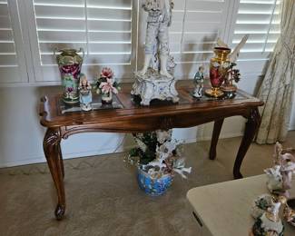 French Provencial console table