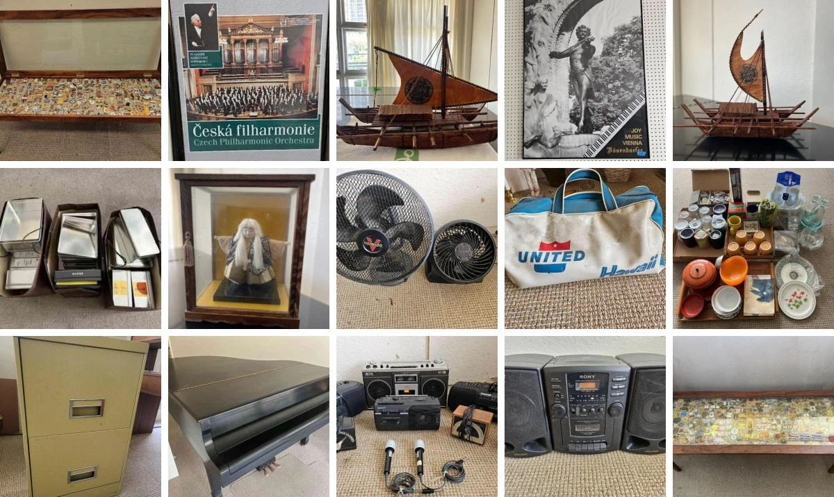 My account Image My Account
Favorite Image Favorite Locations
Watching Image Watching
Bidding Image Bidding
Won Image Won
Not won Image Not Won
MAKIKI PIANO STUDIO MEMORIES CTBids Online Auction • Bidding Ends 06/13/24 • Pickup 06/15/24
This auction features pianos including a grand, piano books, sheet music, a huge collection of Lion's Club memorabilia, framed art, decor, collectibles, seasonal decor, electronics, office supplies, furniture and much, much more. Be sure to look at every as you will surely find something that strikes a chord!