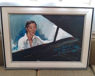 MPS171- Original Painting On Board By Roland Roi