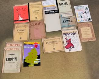 MPS048 Assorted Piano Sheet Music III