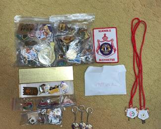 MPS100 Miscellaneous Hawaii Lion's Club Pins