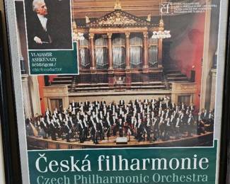 MPS004-Beautiful Glass Framed Print Of Czech Philharmonic Orchestra 