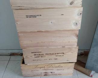MPS156- Wooden Wine Crates 