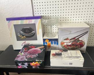MPS025- Various Glass Serve Ware