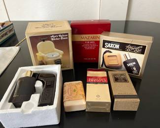 MPS015- Various Vintage Men’s After Shave & Grooming Products 