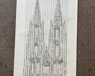 MPS097- Ode To Cologne Cathedral Poster