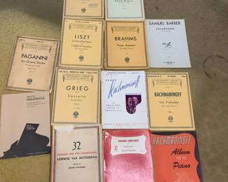 MPS042 Assorted Piano Sheet Music